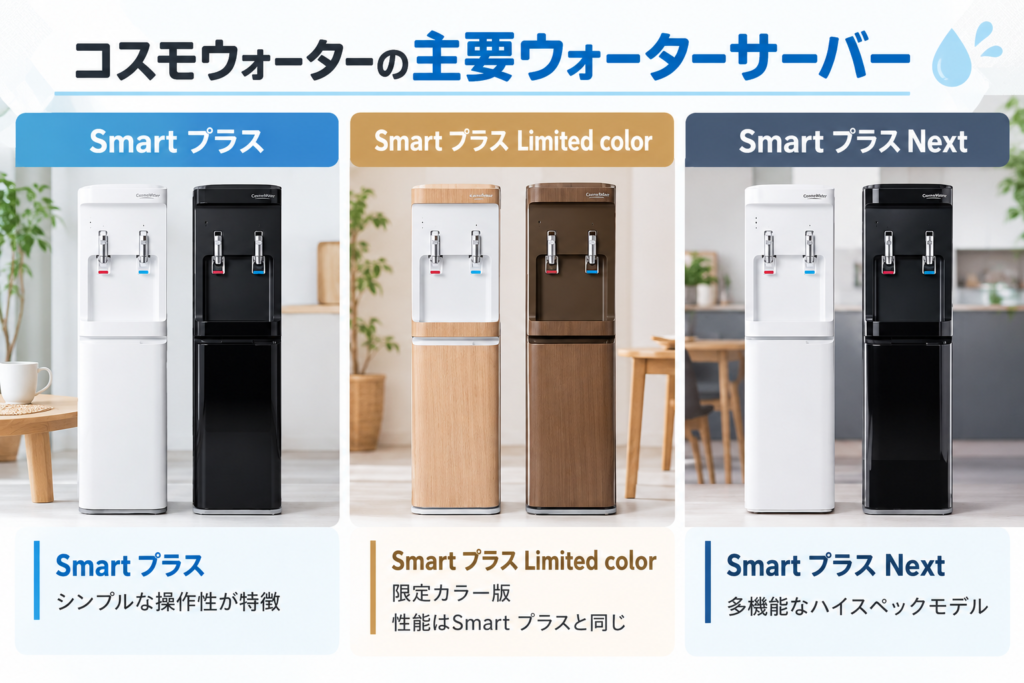コスモウォーターのオススメ機種