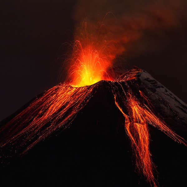 歴史的な火山活動